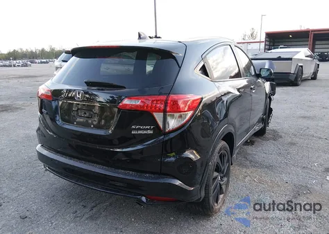2021 Honda Hr-V 2Wd Sport z USA, uszkodzony, nr VIN 3CZRU5H19MM709657